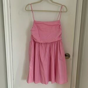 Bow back mini sundress
